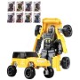 Transrobot kovový skládací off-road auto / robot s přeměnou 2v1 8 barev
