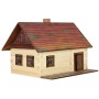 WALACHIA Chalupa roubená W02 Hobby Kit DŘEVĚNÁ STAVEBNICE