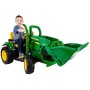 PEG PÉREGO Bagr JOHN DEERE GROUND LOADER 12 V elektrický traktor pro děti