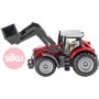 SIKU Model traktor Massey Ferguson s předním nakladačem 1:87 kov