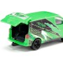 SIKU Auto Volkswagen Transporter T5 zelený s potiskem kovový model 1585