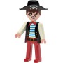 EFKO IGRÁČEK Pirát figurka s vykopávkami lebek Silvera a Kidda