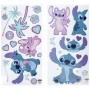 Samolepky na stěnu Disney Stitch & Angel nástěnná dekorace 58ks