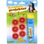 KRTEK (Krteček) Mini projektor na baterie 48 snímků Světlo na kartě