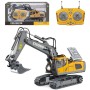 RC Bagr stavební stroj na vysílačku 2,4GHz kov na baterie Světlo Zvuk