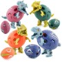 Vejce dinosauří šroubovací dinosaurus s transformací 2v1 s nástrojem 4 druhy