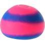 Míček měkký strečový 7cm balónek duhový antistresový 4 barvy