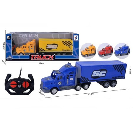 RC Auto nákladní s kontejnerem na vysílačku