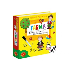 ALEXANDER Psaní s magnety - set Farma - kreslení, aranžování