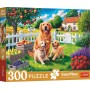 TREFL PUZZLE Easy Piece Psi na venkově 60x40cm 300 dílků skládačka