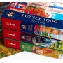 TREFL PUZZLE PREMIUM Čas na čaj Zahrada kolibříků 68x48cm 1000 dílků