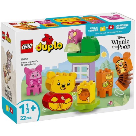 LEGO DUPLO Narozeninová oslava Medvídka Pú 10457 STAVEBNICE