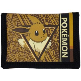 Peněženka dětská Pokémon Eevee rozkládací 14x10cm