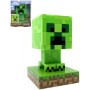 Stolní lampička Minecraft Creeper Icon Light 10cm na baterie zelené LED Světlo