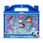 HASBRO LPS Littlest Pet Shop herní zimní sada 5 zvířátek s doplňky