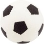 Míček gumový 12cm s potiskem (fotbalový kopačák) 6 barev
