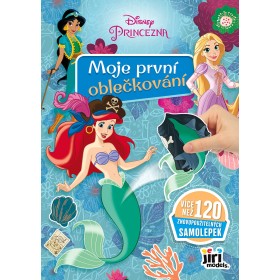 JIRI MODELS Moje první oblečkování Disney Princezny 120+ samolepek