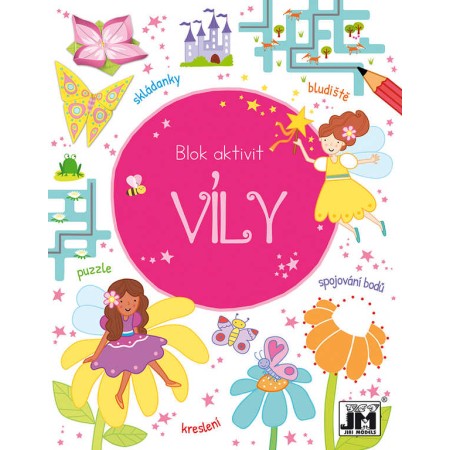 JIRI MODELS Blok aktivit Víly sešit s aktivitami