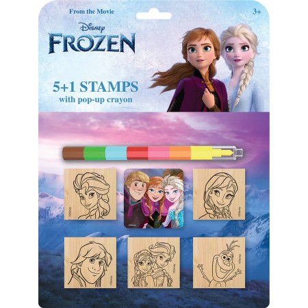 JIRI MODELS Razítka 5+1 s pop-up voskovou Frozen (Ledové Království)