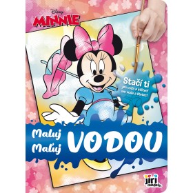 JIRI MODELS Maluj vodou Disney Minnie Mouse omalovánky