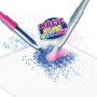 SES CREATIVE Foukací fixy měnící se barvy set 7ks