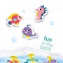 SES CREATIVE Tiny Talents hra baby rybolov vodolepky set 8ks do vany
