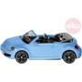 SIKU Auto modré brouk VW The Beetle Cabrio model kov 1505