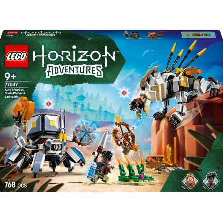 LEGO HORIZON ADVENTURES Aloy a Varl vs. Shell-Walker 77037 STAVEBNICE
