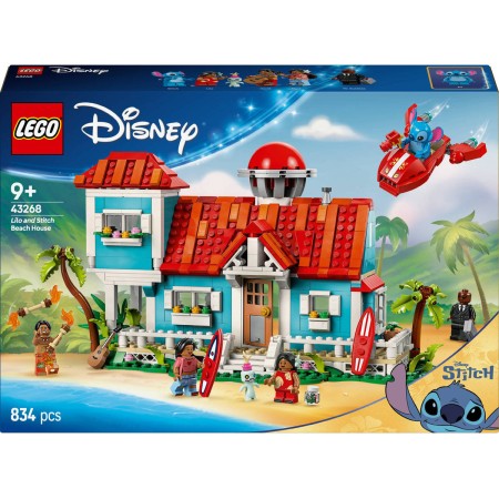 LEGO DISNEY Lilo a Stitch a domek na pláži 43268 STAVEBNICE