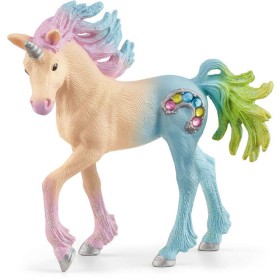 SCHLEICH Koník Bayala jednorožec hříbě Marshmallow figurka ručně malovaná
