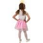 KARNEVAL Šaty princezna tutu sukýnka s čelenkou 3-7 let (104-130cm) *KOSTÝM*