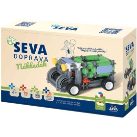 SEVA DOPRAVA Náklaďák polytechnická STAVEBNICE 96 dílků