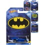 MATTEL HOT WHEELS Auto tématické Batman 5 druhů na kartě