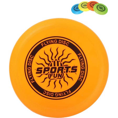 Házecí disk frisbee 23cm talíř létající plastový 4 barvy