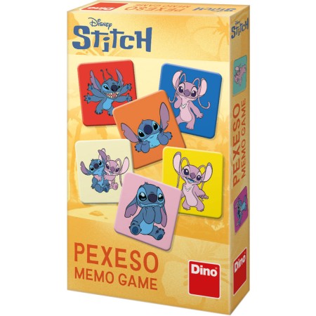 DINO Hra Pexeso Stitch *SPOLEČENSKÉ HRY*