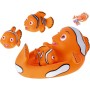 Ryba 20cm + 3 rybičky Mini Club baby sada do vany na koupání pro miminko