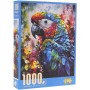 PUZZLE Art Papoušek Ara 1000 dílků skládačka 50x70cm v krabici