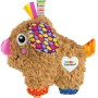 LAMAZE Štěňátko Pippin baby s kousátkem šustí píská s klipem pro miminko