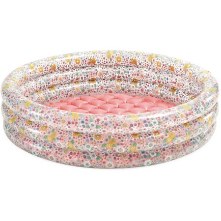 INTEX Nafukovací bazén 86x25cm kulatý baby Květiny 58427