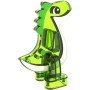 GEOMAG Magnetic Tiles Dino 25 dílků magnetická STAVEBNICE