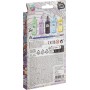 Barvy na sklo 5x 20ml kreativní set se štětcem v krabici