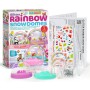 MAC TOYS 4M Duhová třpytivá sněžítka se zvířátky 3ks kreativní set