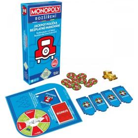 HASBRO Monopoly Jackpot Bezplatné parkování rozšíření *SPOLEČENSKÉ HRY*