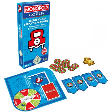 HASBRO Monopoly Jackpot Bezplatné parkování rozšíření *SPOLEČENSKÉ HRY*