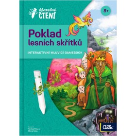 ALBI Kouzelné čtení Gamebook interaktivní Poklad lesních skřítků