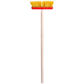 WOODY DŘEVO Koště 80cm dětský smeták s násadou *DŘEVĚNÉ HRAČKY*