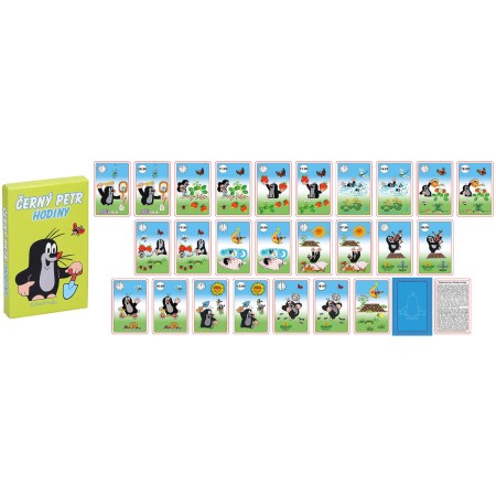 Hra karetní Černý Petr KRTEK (Krteček) hodiny *SPOLEČENSKÉ HRY*