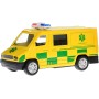 Auto záchranné složky policie hasiči záchranka zpětný chod 3 druhy kov