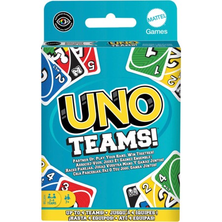 MATTEL HRA Uno karty Teams! *SPOLEČENSKÉ HRY*