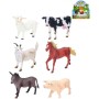 Zvířátko domácí farma 15-20cm plastová figurka zvířátko 6 druhů